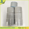 Reflective tape segmented